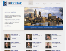 Tablet Screenshot of cigroup.com